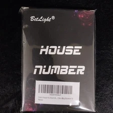 BetLight Cast Iron House Number “9” Street Address 5", New In Box, Free Ship