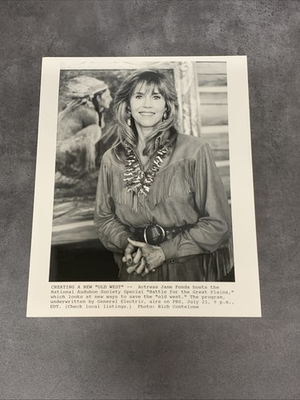 #ad #ad JANE FONDA Battle for the Great Plains 8 x 10 inch Promotional Press Photo READ $13.97