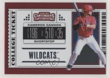 2019 Panini Elite Extra Edition College Ticket Cameron Cannon #CT-CC uk2