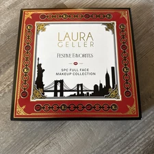Laura Geller Festive Favorites 5pc Full Face Makeup Collection "LIGHT"  NEW