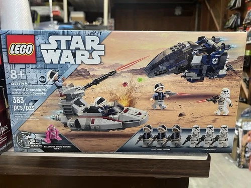 Lego Star Wars: 40755 Imperial Dropship vs. Rebel Scout Speeder (includes QT-KT)