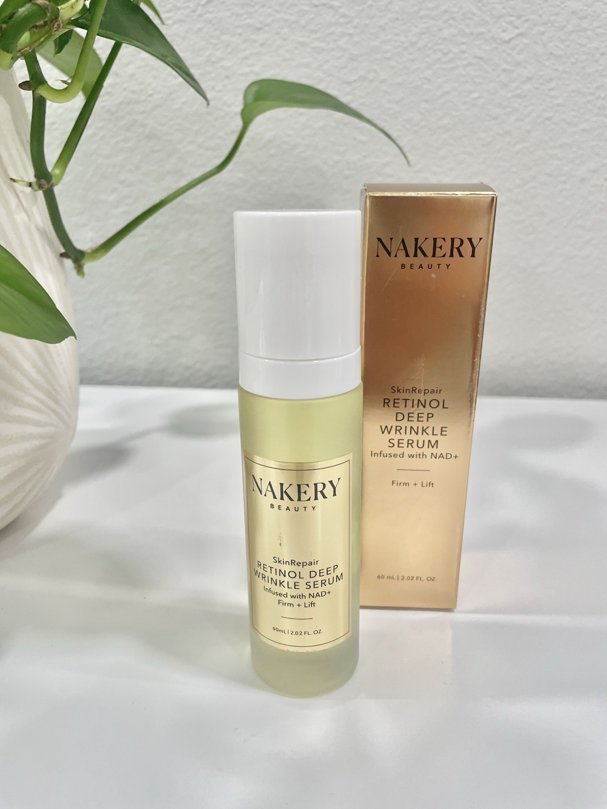 Nakery Beauty-2.02 FL OZ RETINOL Deep Wrinkle SERUM -SEALED!