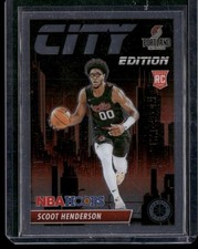 2023-24 Hoops Premium Stock #5 Scoot Henderson City Edition