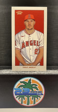 2024 Topps 206 #NNO Mike Trout Old Mill Back Mini Los Angeles Angels