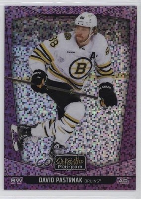 2024-25 O-Pee-Chee Platinum Violet Pixels 271/299 David Pastrnak #183 0d1x