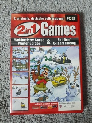 2in1 Games - Waldmeister Sause Winter Edition & Ski-Doo X-Team Racing (PC Spiel)