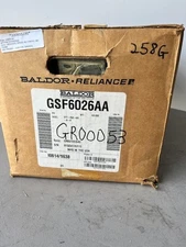Baldor GSF6026AA Gearbox 60:1 Reducer Right Angle Worm Gear 56C Frame 2.63" NEW