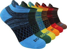 Cushioned Men'S Ankle Socks, 6 Pairs Cotton Athletic Sport Breathable Low Cut So