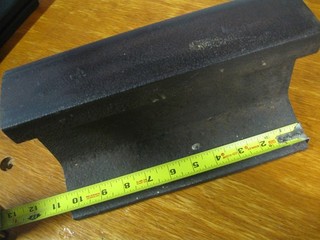 Railroad track forging anvil blacksmith 29 lbs.