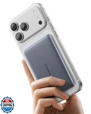 Baseus Picogo Power Bank, 0.3" Ultra Slim 5000mAh MagSafe Portable Charger, C