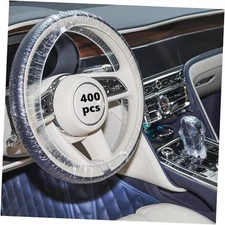 Lawei Sef of 400 Disposable Steering Wheel Covers and Gear Selector Shifter 