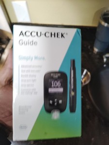 ACCU-CHEK Guide Wireless/Bluetooth Glucose Monitor Kit w/ Case & Lancing