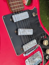 Vintage 1960s Watkins Rapier 33 Electric Guitar England Watkins Vibrato