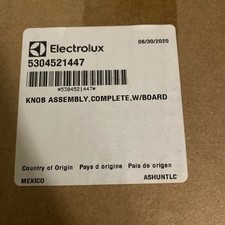 Electrolux Frigidaire Genuine OEM Complete Knob Assembly 5304521447