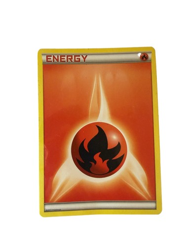 Fire Energy 2011 Play! Pokemon League Promo Holo TCG Card