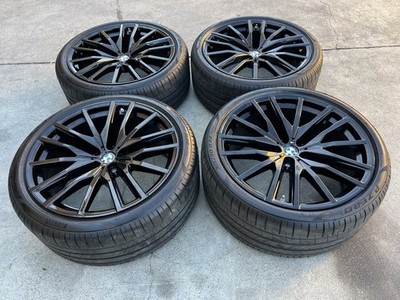 22” BMW X5 X6 742M G05 G06 X5M X6M Wheels Rims Tires Original