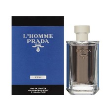 Prada L'Homme L'Eau Men's 3.4 Oz Eau De Toilette Spray - Fresh, Elegant Scent