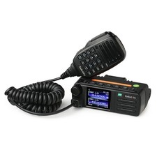 Radioddity DB25-D: 20W DMR/Analog Mobile Radio, VHF/UHF, GPS, APRS, 500k Contact