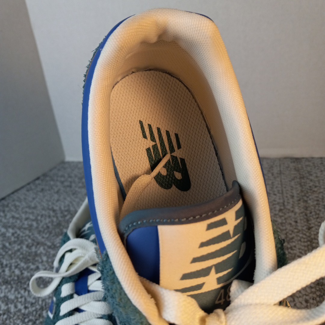 New Balance 480 Low New Spruce Orange BB480LGP Men Size 8 Women's 9.5 Very Good  thumbnail 14