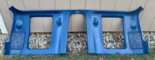 92-96 F-150 92-97 F250 F350 Super Cab Left & Right Upper Rear Trim Panels