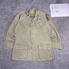 Vintage US Army Vietnam Ripstop Jungle Jacket Small Regular OG-107