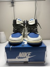Nike Air Jordan 1 Fragment x Travis Scott DH3227-105 Blue White Black High Top
