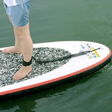 3mx5mm Surfboard Leash Wrapped Stand UP Paddle Board Surf Ankle Leash Leg Rope