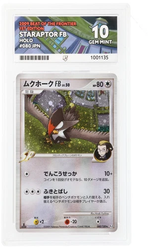 ACE 10 - Staraptor FB - 080/100 - Beat of the Frontier - Pokemon - 1st Edition