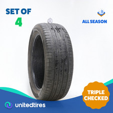 Set Of 4 Used 24550r20 Pirelli P Zero Seal Inside 102v - 5.5-7.532 16s9e