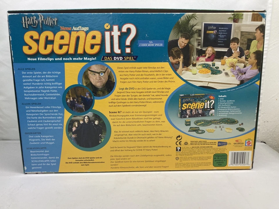 Harry Potter Scene It? Neue Auflage Grüne Edition DVD 2007 | komplett Top ✅ - Bild 3 von 3