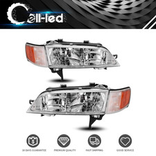 Headlights Assembly For 1994-1997 Honda Accord Replacement Headlamp Left Right