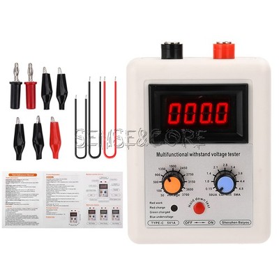 0-3500V IGBT Transistor Tester Diode MOS Triode LED MOV Withstand Voltage Tester