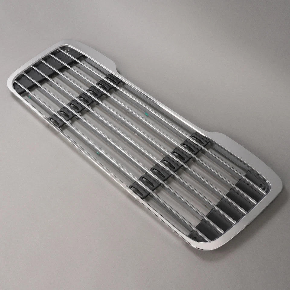 Rejilla delantera cromada sin pantalla de insectos para 02-22 Freightliner M2 100 #A17-14787-001 Foto 2 de 4
