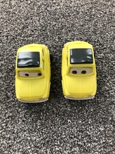 Disney Pixar Cars Set of 2 Luigi Pull Back Model Cars