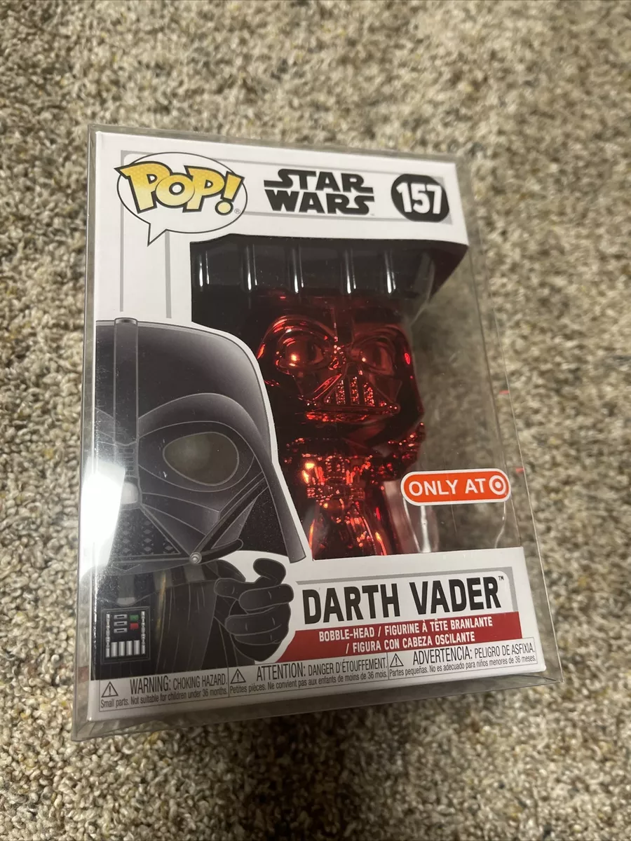 Red chrome darth hotsell vader funko pop