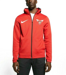 Chicago Bulls Nike Therma Flex Showtime Men's NBA Hooded Jacket SMALL  940118-657 | eBay