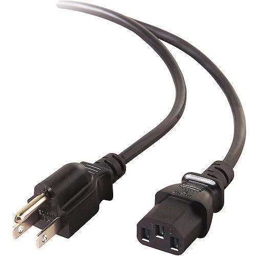 POWER SUPPLY CORD CABLE PLUG FOR MICROSOFT XBOX 360 BRICK CHARGER ADAPTER - Image 2 of 2