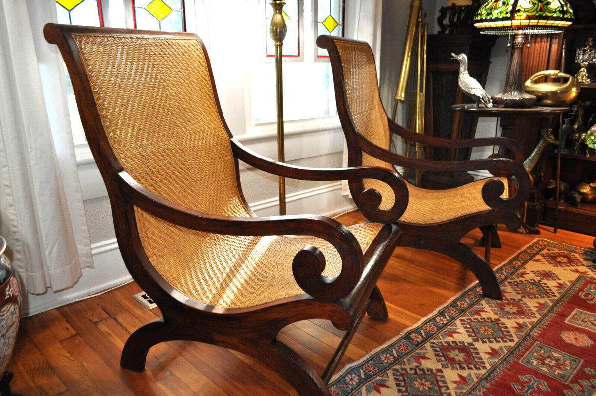 Ebay cane chairs sale