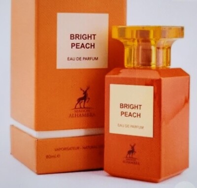 Bright Peach EDP Perfume By Maison Alhambra 80 ML Super Rich UAE Version