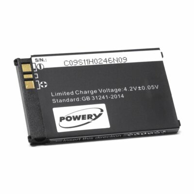Akku für Sharp GX30 3,7V 950mAh/3,5Wh Li-Ion Grau