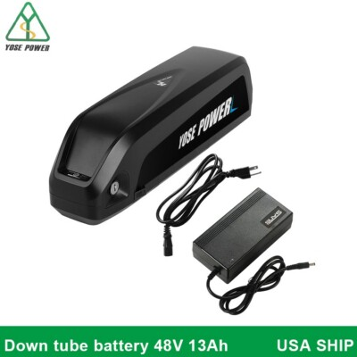 #ad #ad 48V Hailong Lithium Ebike Battery 48V 13Ah Electric Bike Battery with Charger $219.00