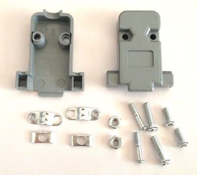 10pcs D-SUB Hood Cover for 9 Pin Plastic DB9 #M1445 QL