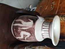 Vaso in ceramica modernariato dell'artista Pietro Lista da collezione Perfetto