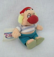 The Disney Store Plush 8" Peter Pan Smee Mini Bean Bag Captain Hook