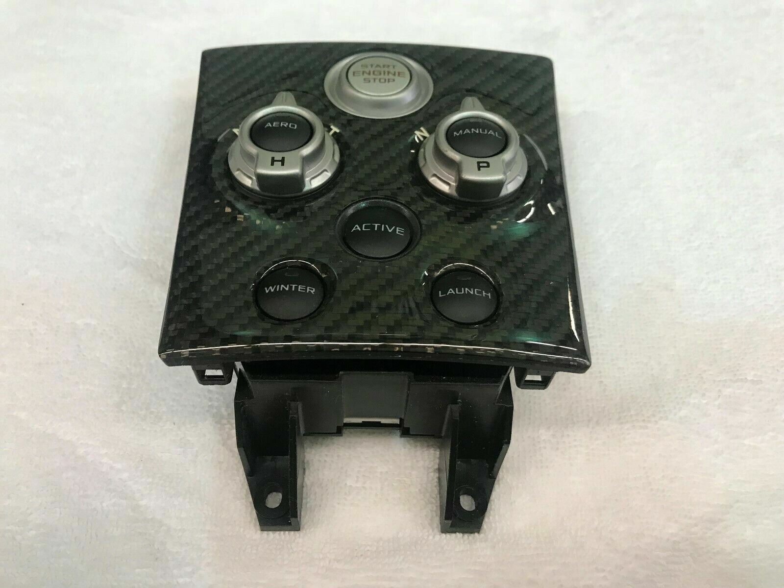 MCLAREN MP4-12C INTERIOR SUSPENSION IGNITION CONTROL SWITCH UNIT OEM 11M1239CP