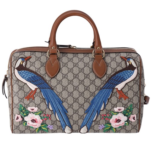 NEW Gucci GG Supreme Ophidia Backpack Bag Top Chain Web  display picture 1