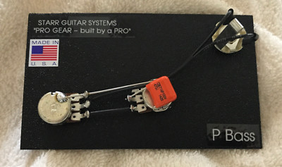 Fender P-Bass Electronics Upgrade! Bourns, Mojo Tone, Gavitt & Orange Drop Cap!