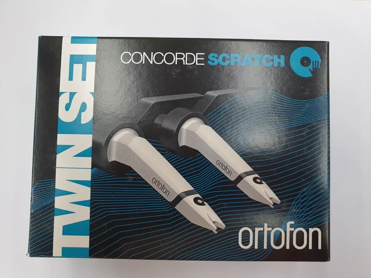 ORTOFON Concorde MKII Scratch Twin Set PROFESSIONAL DJ CARTRIDGE