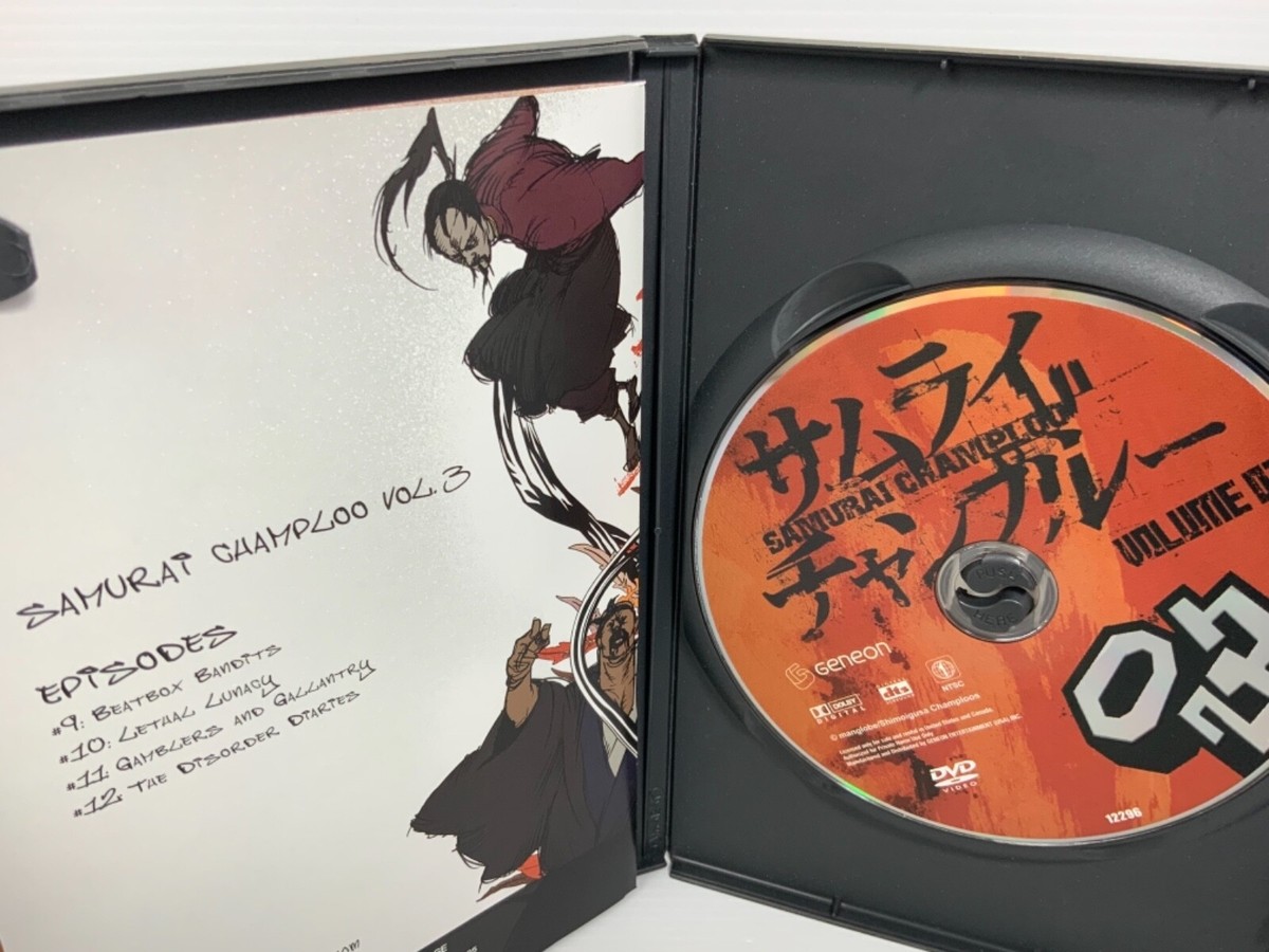 Samurai Champloo Volume 03 - R1 - Anime DVD - Free Tracked Postage