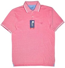 Chaps 11687 NEW Men's Natural Stretch Birdseye Solid Pique Polo Shirt